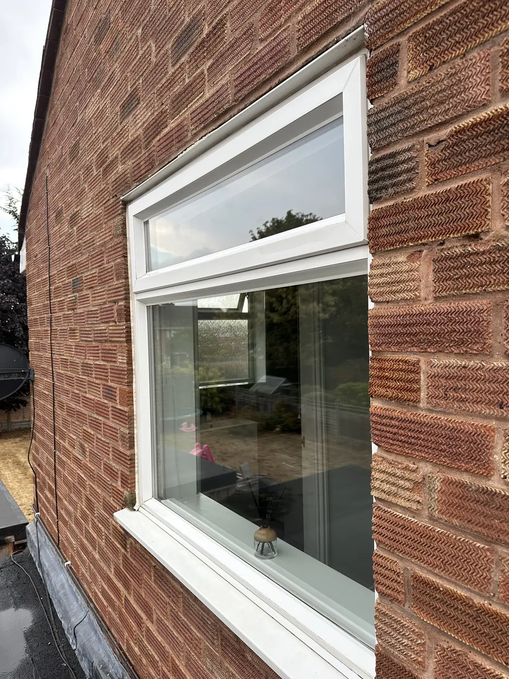 Clean windows after a professional CleanScape service in Herefordshire